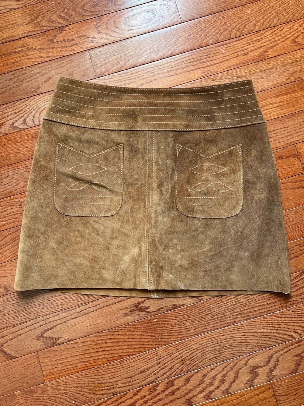 Free People Suede Mini Skirt